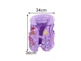 Chaleco inflable decorado personajes 